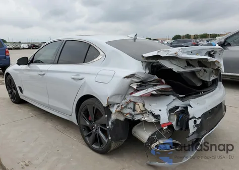 2022 Genesis G70 Base из США, поврежденный, VIN KMTG54TE7NU085709